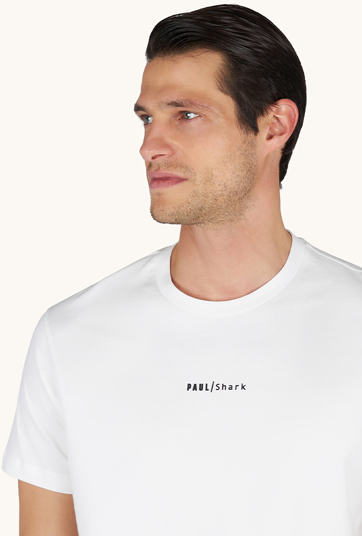 Paul & Shark Lightweight Cotton Printed T-Shirt