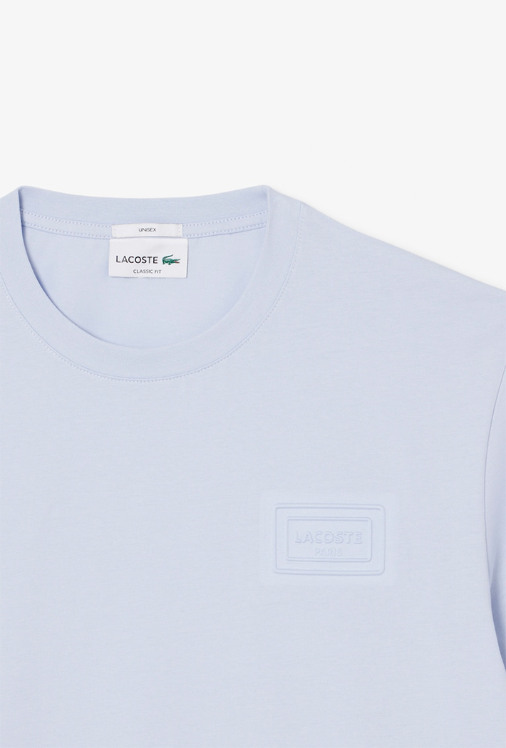 Lacoste Embossed Branding Cotton T-Shirt
