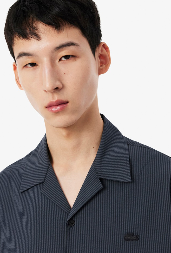 Lacoste Relaxed Fit Seersucker Shirt