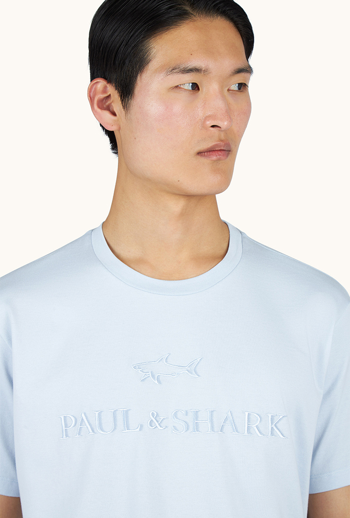 Paul & Shark Lightweight Cotton Jersey Printed T-Shirt
