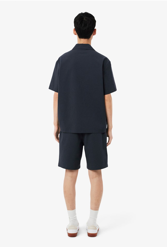 Lacoste Cotton Seersucker Shorts