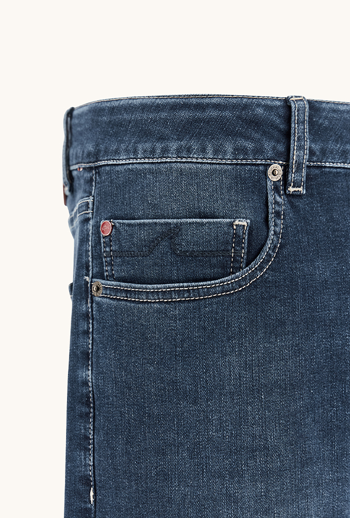 Paul & Shark Red Rivet Jeans in Giza Cotton