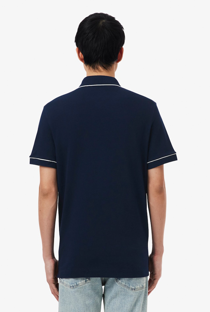 Lacoste Regular Fit Paris Stretch Pique Polo Shirt
