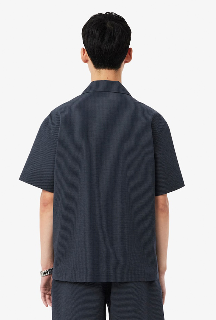 Lacoste Relaxed Fit Seersucker Shirt