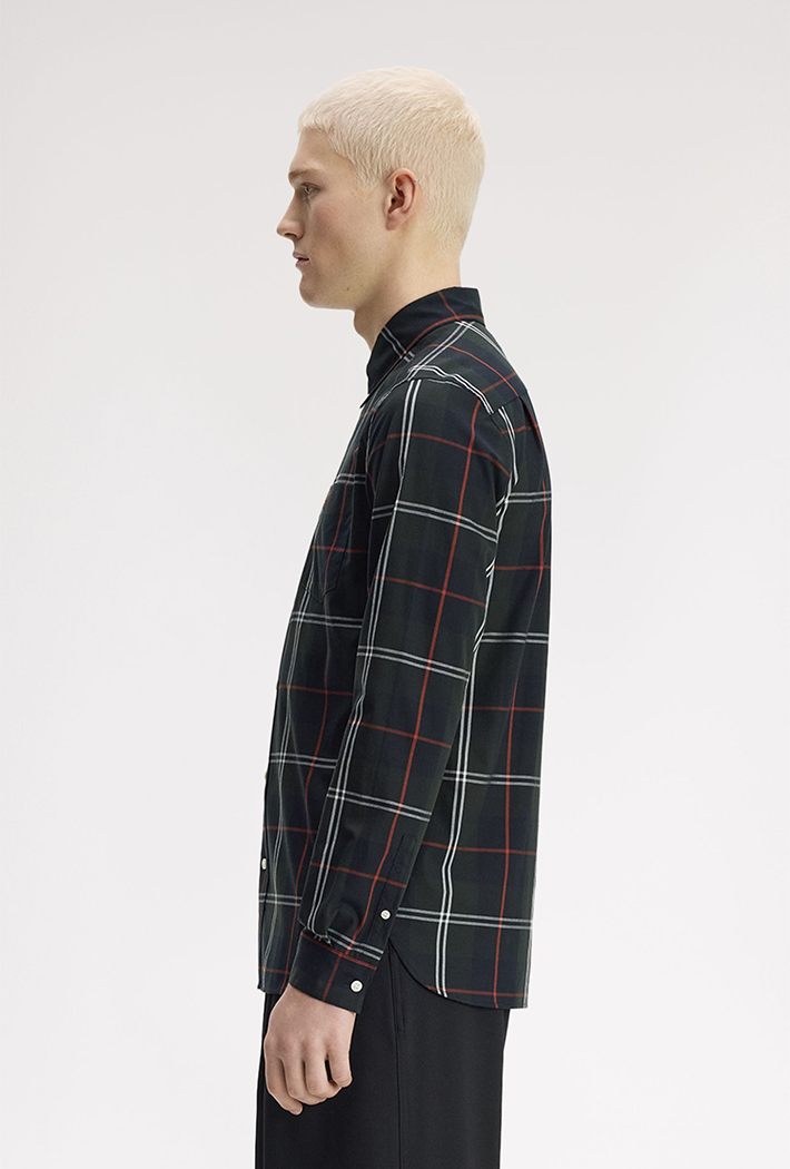 Fred Perry Poplin Tartan Shirt