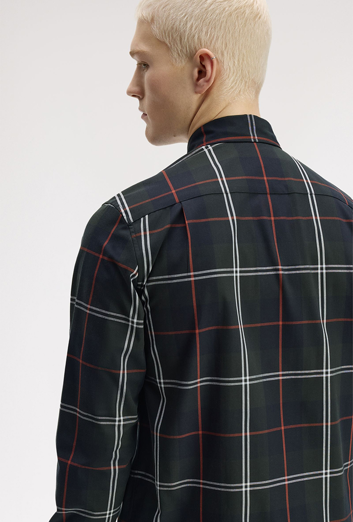 Fred Perry Poplin Tartan Shirt
