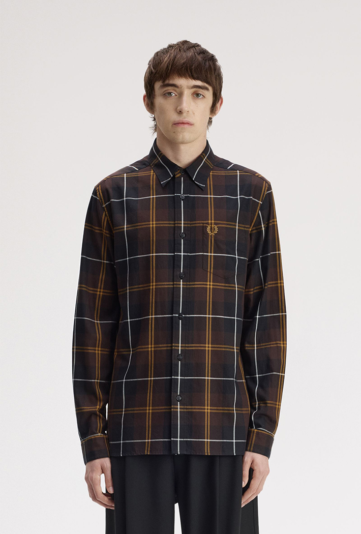 Fred Perry Twill Tartan Shirt