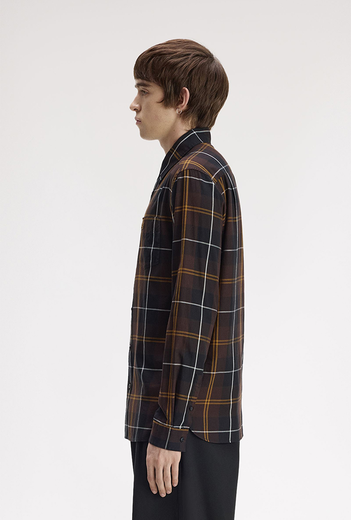Fred Perry Twill Tartan Shirt