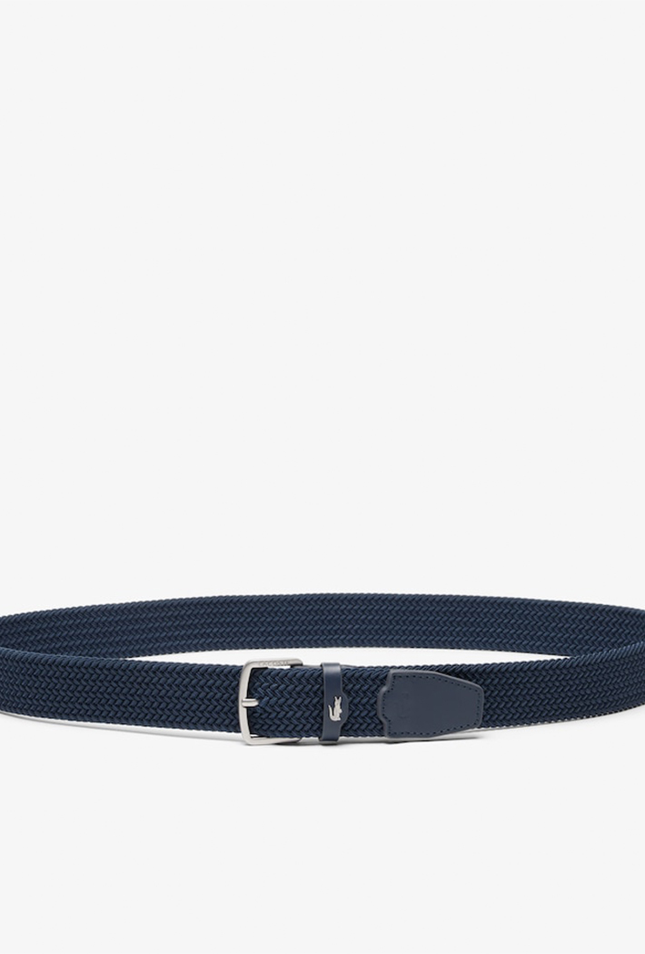 Lacoste Stretch Canvas Strap Belt