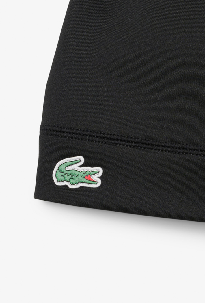 Lacoste Sport Polar Fleece Reflective Crocodile Beanie