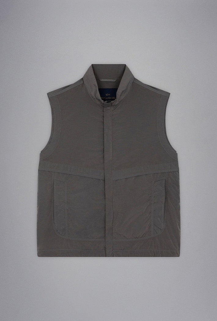 Paul & Shark Garment Dyed Nylon Gilet