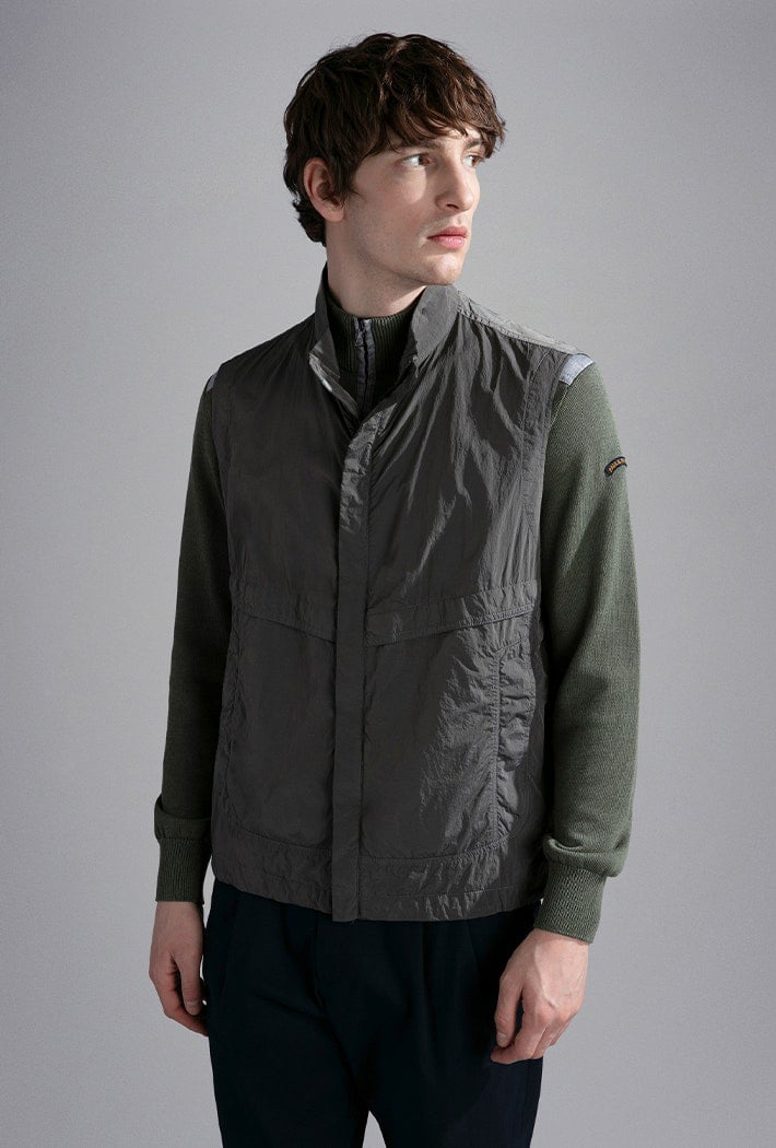 Paul & Shark Garment Dyed Nylon Gilet
