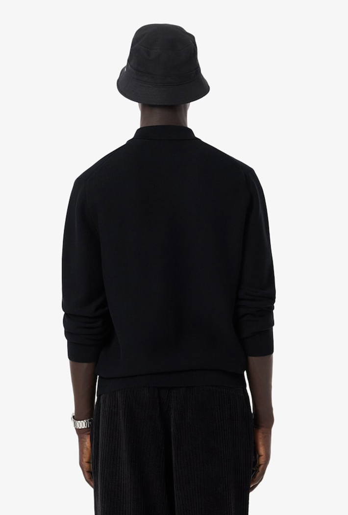 Lacoste Classic Fit Long Sleeved Knitted Polo Shirt
