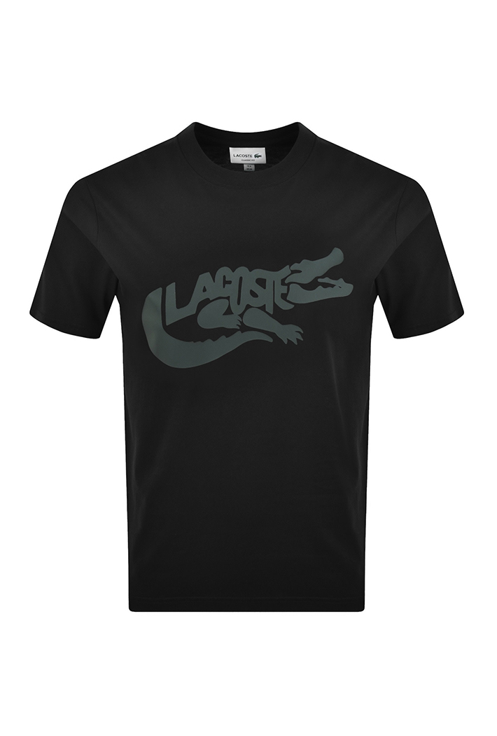 Lacoste Classic Fit Printed Cotton T-Shirt