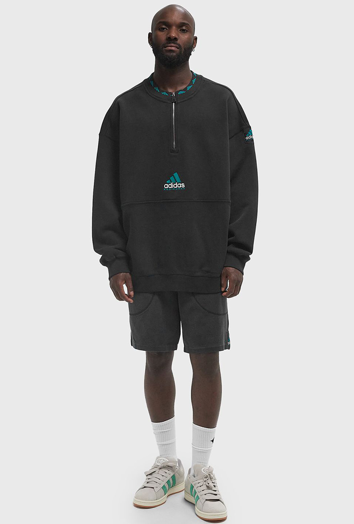 Adidas Equipment Fleece Half-Zip Sweatshirt
