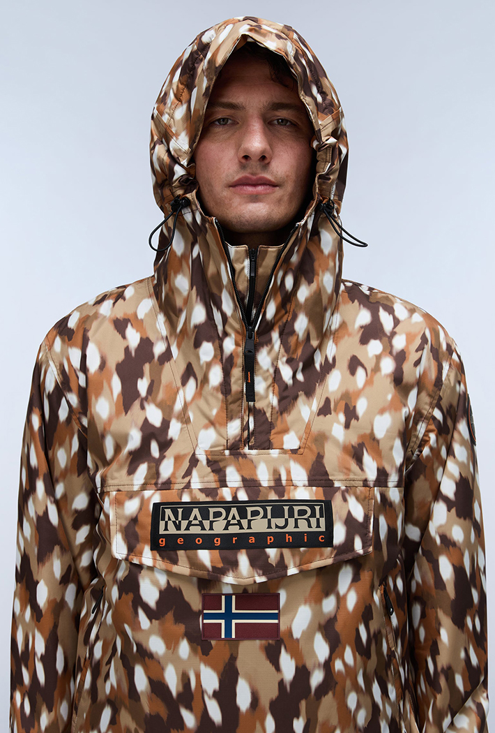 Napapijri Rainforest Next All Over Print Anorak Jacket