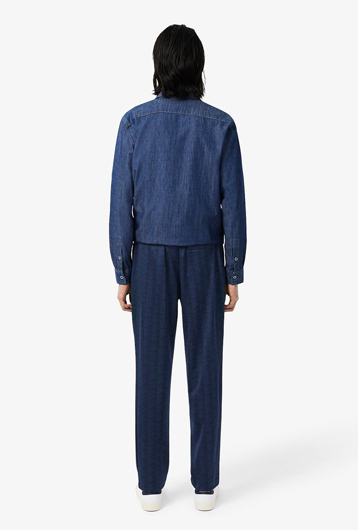 Lacoste Monogram Jacquard Sweatpants