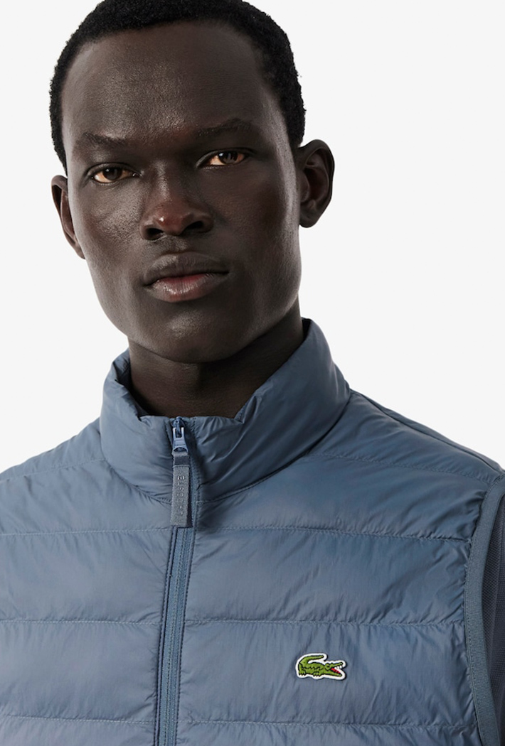 Lacoste Water-Repellent Puffed Windbreaker Vest