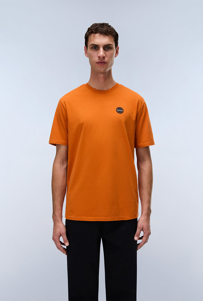Napapijri Badge Jersey Short Sleeve T-Shirt