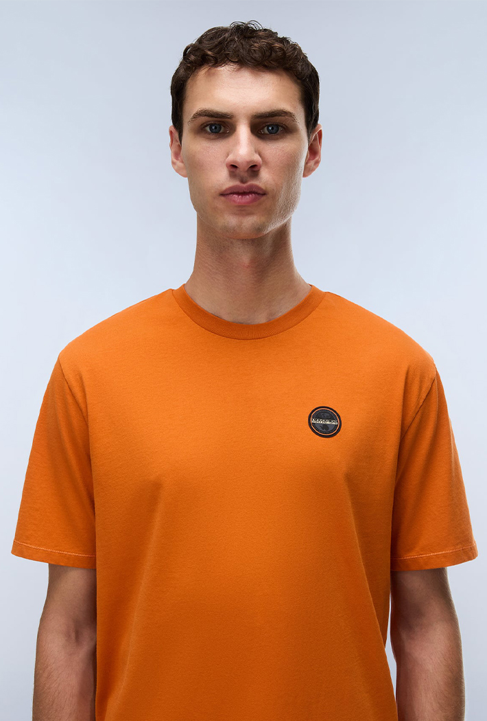 Napapijri Badge Jersey Short Sleeve T-Shirt