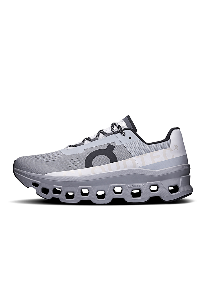 On Running Men's Black Cloudmonster Trainers - 9