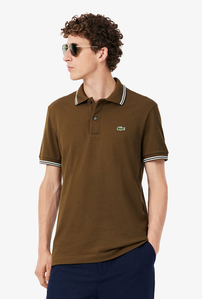 Lacoste Regular Fit Trim Accent L.12.12 Polo Shirt