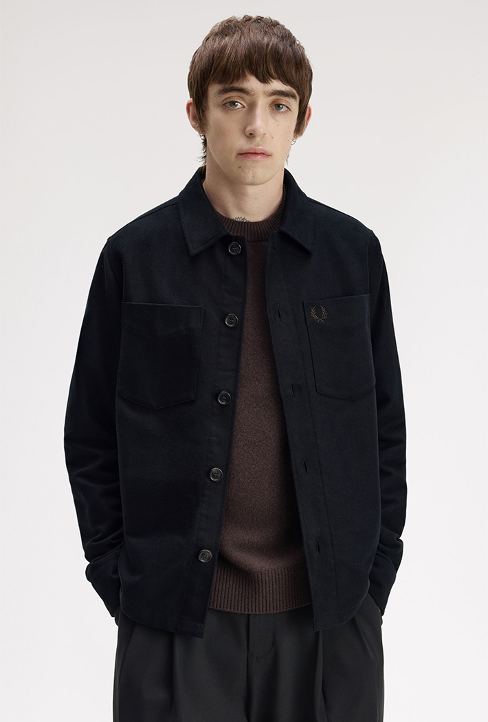 Fred Perry Brushed Twill Overshirt
